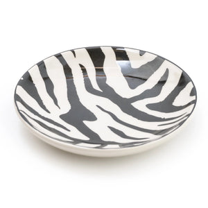 Zebra Print Trinket Dish