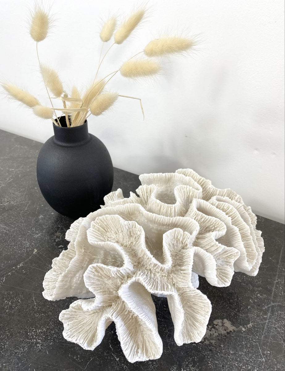 5 Coral Polyresin Faux Coral Decor - Wilford & Lee Home Accents