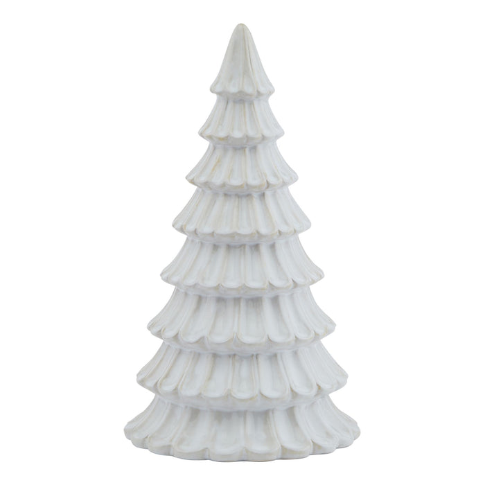 Vintage White Ceramic Tree