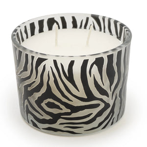 Pomegranate Black and White Candle