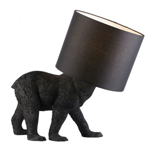 Black Benny Bear Lamp