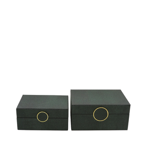 Set of Black Luna Boxes