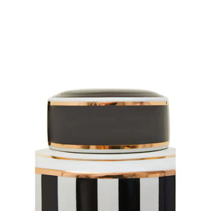 Large Loretta Striped Mono Jar