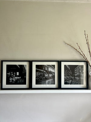 Trio of Framed Paris Prints