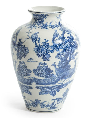 Crawley Blue and White Vase