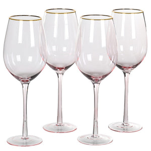 Camilla Gold Rim Wine Glass