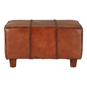 Melbury Leather Bench