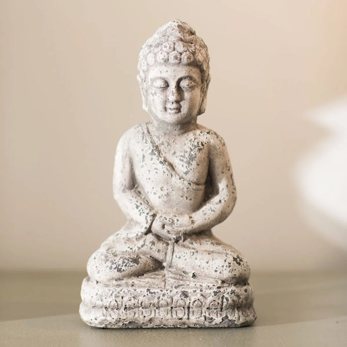 Small Stone Meditating Buddha