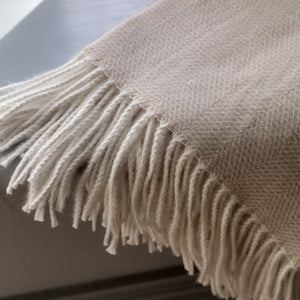 Cassie Ecru Throw