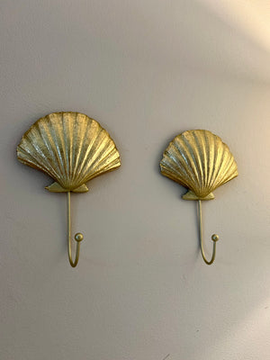 Gold Sea Shell Hook