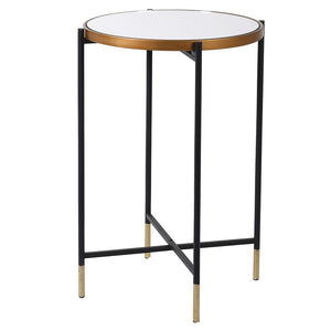 Ainsley Gold Side Table