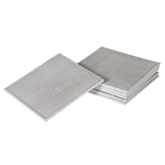 Archie Shagreen Coasters - Set of 4
