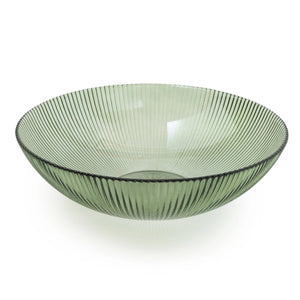 Large Emerald Glass Bowl