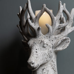 Stone Stag Bust