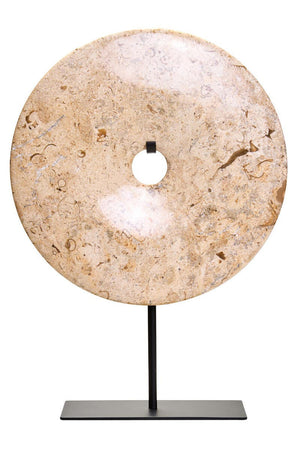 Arlowe Marble Disc on Stand - 2 Sizes