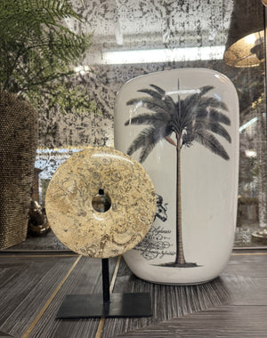 Arlowe Marble Disc on Stand - 2 Sizes