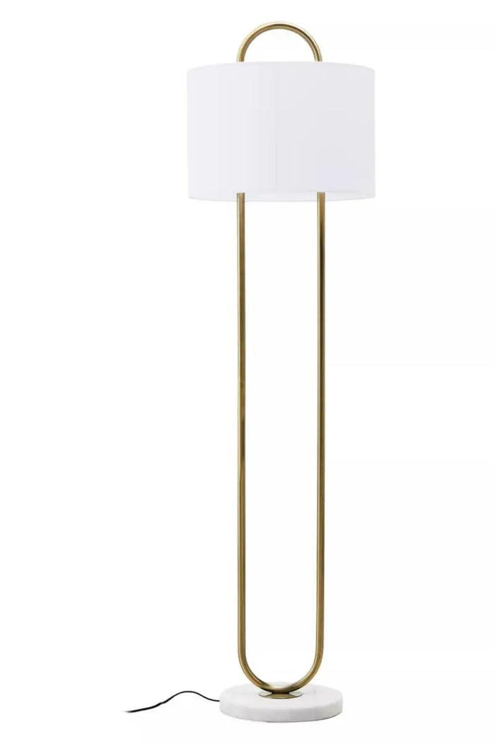 Natalie Gold Floor Lamp