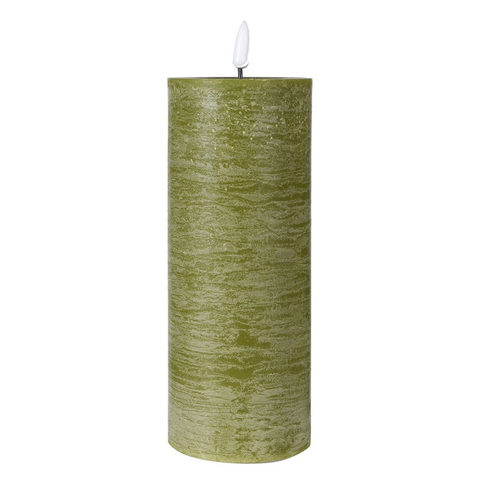Moss LED Wax Candle - 2 Sizes