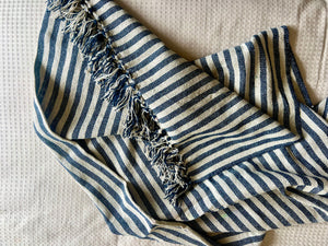 Striped Cotton Throw - 4 Colours