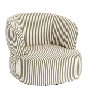 Shoreham Stripe Swivel Chair