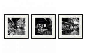 Trio of Framed Paris Prints