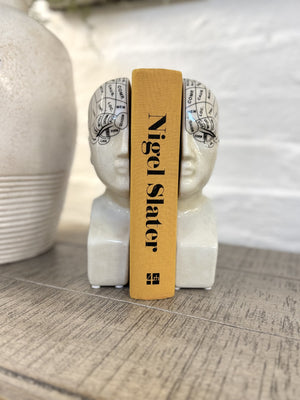 Phrenology Head Bookends
