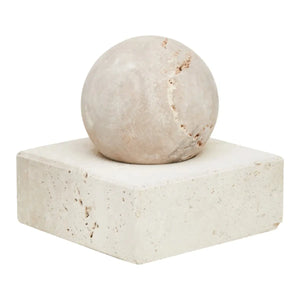 Tilbor Travertine Sculpture