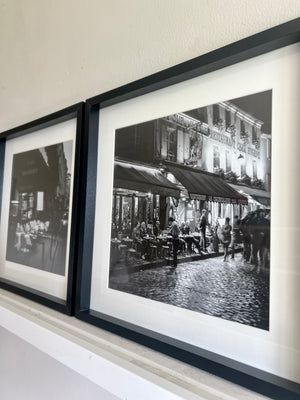 Trio of Framed Paris Prints