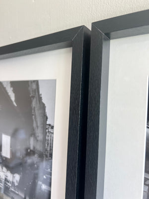 Trio of Framed Paris Prints