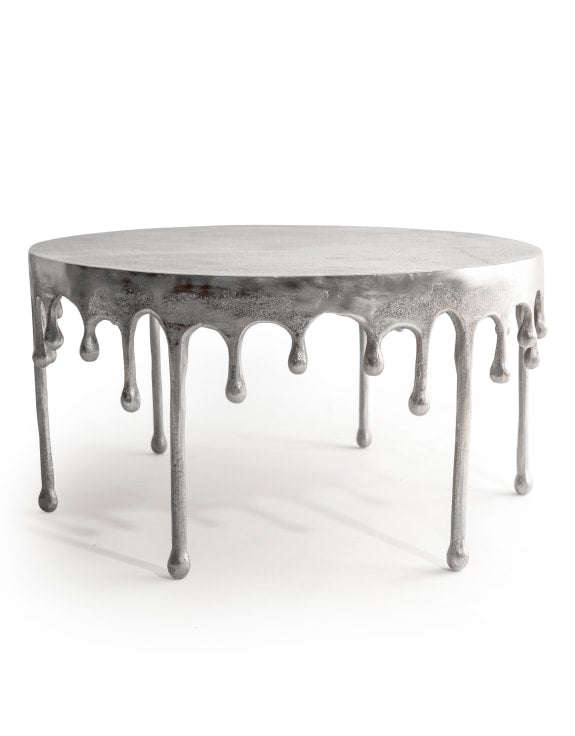 Silver Leo Drip Coffee Table