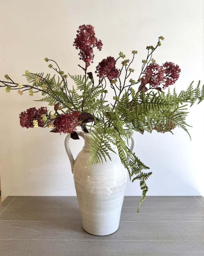 Faux Smokebush Fern Bouquet