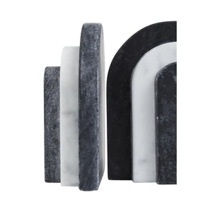 Phineas Marble Bookends