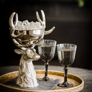 Stag Bust Ice Bowl