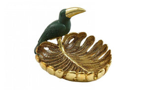 Gold Toucan Dish