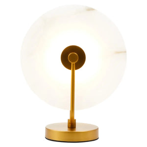 Sophina Marble Disk Lamp