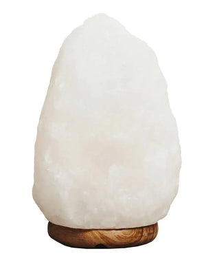 Remi White Salt Lamp