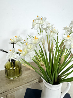 White Narcissus Bunch