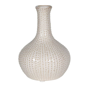 White Urchin Vase
