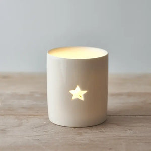 White Star Tealight Holder