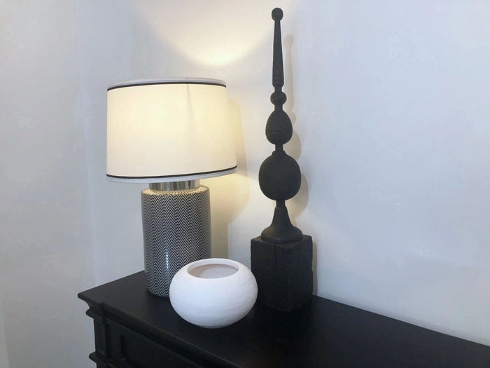 Forty One Black Finial