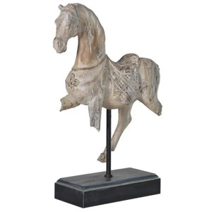 Titus Horse Statue With Stand