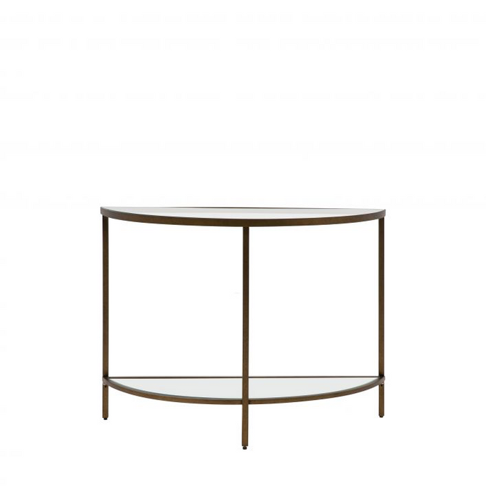 Malvern Bronze Curved Table