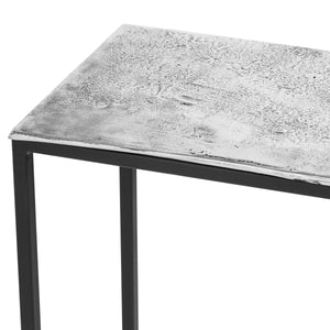 Farrah Silver Console Table