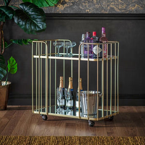 Verne Cocktail Trolley - 2 Colours