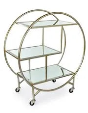 Bryony Cocktail Trolley - 2 Colours