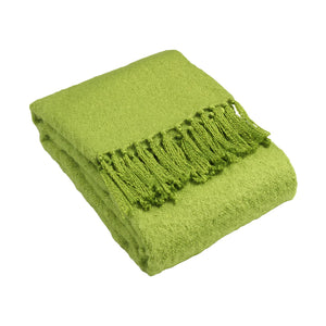 Chilten Lime Knitted Throw