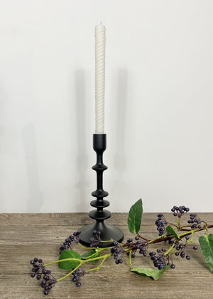 Pair of Twist Dinner Candles