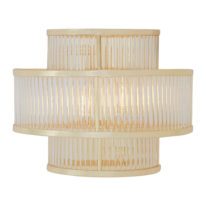 Salasco Gold Tiered Wall Light