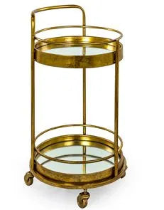 Mackay Cocktail Trolley - 2 Colours