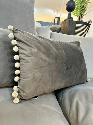 Grey Clarrie Cushion - 3 Options